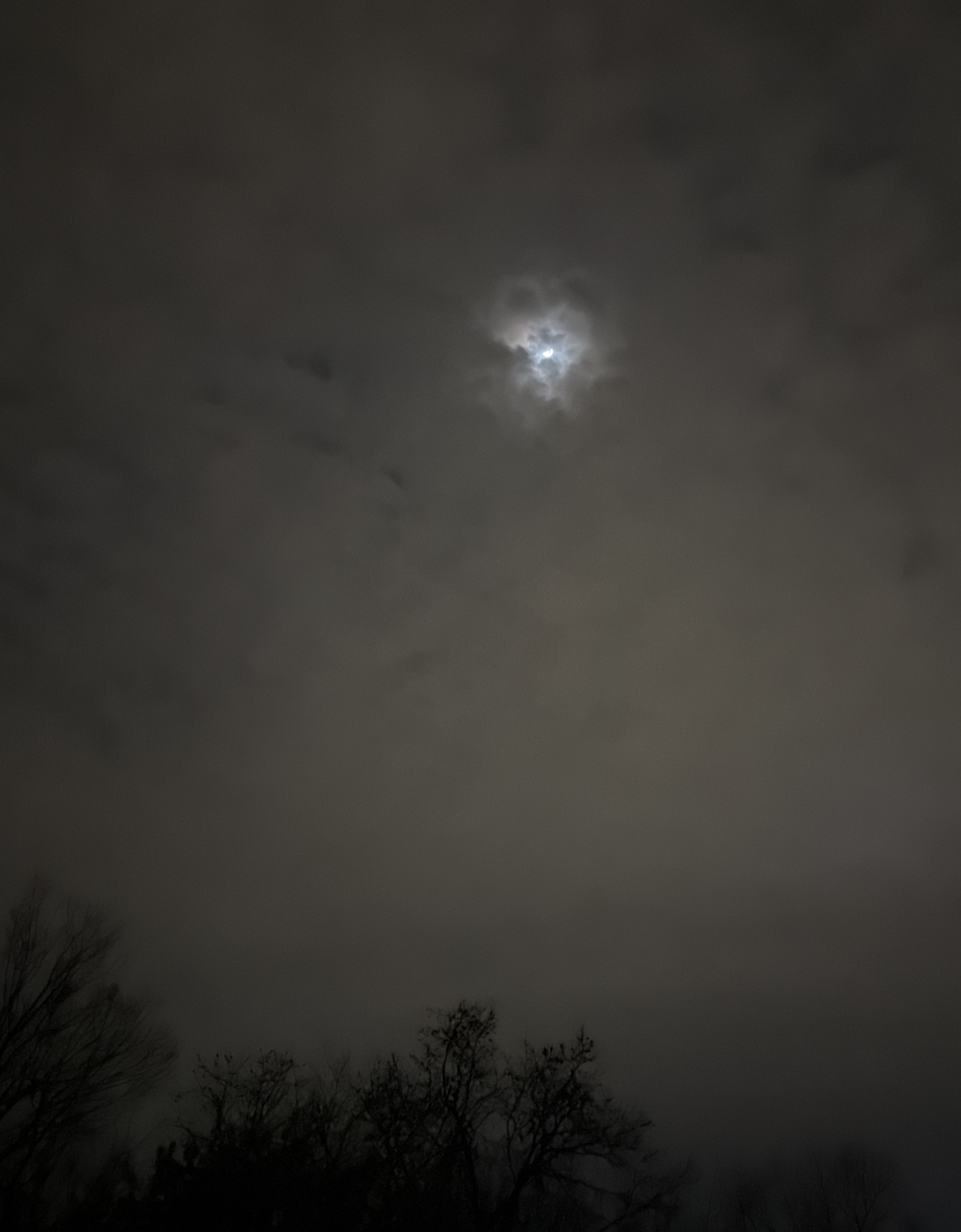 Cloud cover and atmospheric scatter interfering with signal capture